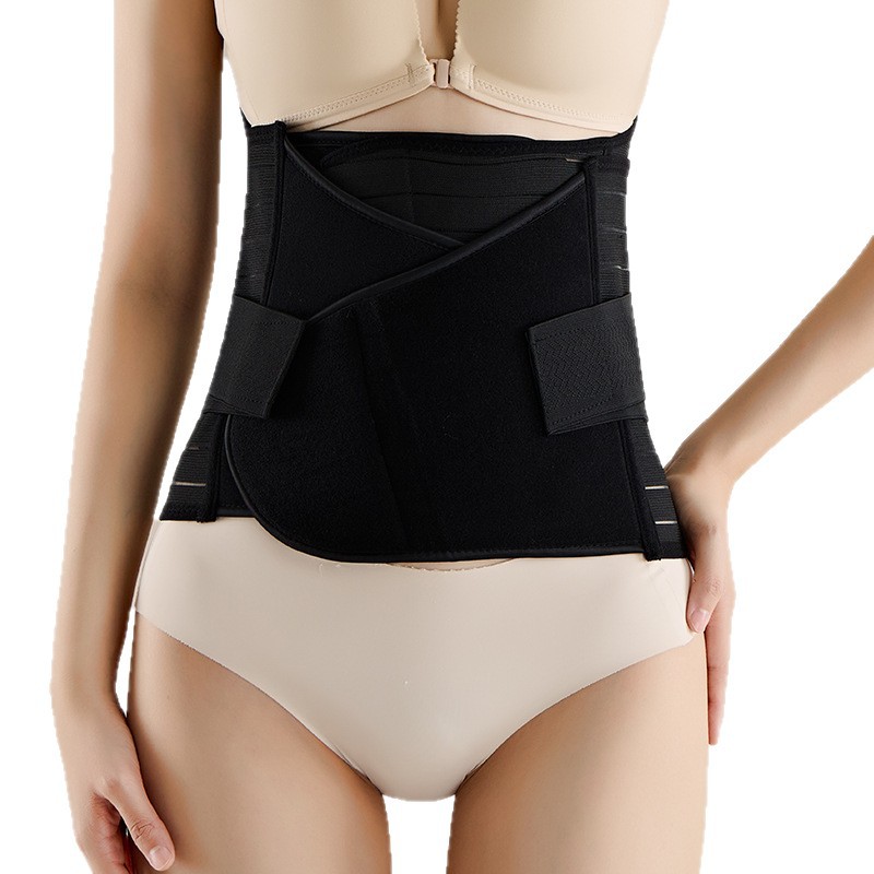 Waist Shaping Belt, Waist Cincher, Abdominal Belt with Velcro, Breathable Body Shaping Belt, Postpartum Abdominal Belt, Women's Breathable Body Shaping Garment