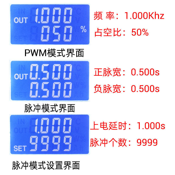 PP1K PWM pulse signal generator pulse number frequency duty cycle adjustable shell module stepper motor