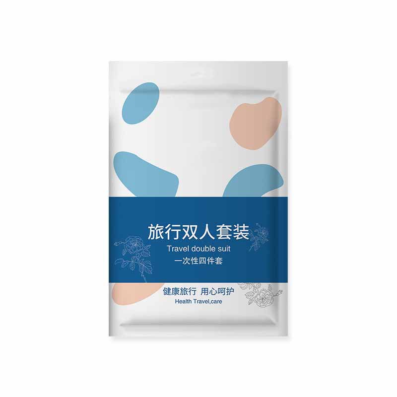 Disposable Pillowcases, Bed Sheets, Quilt Covers, Pillow Towels, Travel Sterile Household Thickened Cotton-Containing Hotel Antibacterial Anti-Mite Pillow Covers