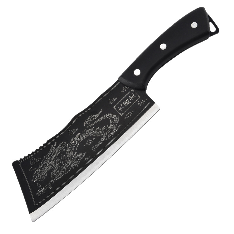Yangjiang Tu Longdao Kitchen Household Knife Outdoor Chopper Hand Forged Household Stainless Steel Chopping Knife