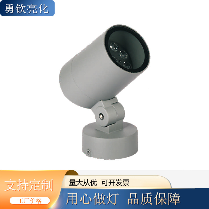 Tree Holding Floodlight Outdoor Waterproof Round 30W Hoop Projection Light Garden Courtyard Tree Holding Pole Floodlight Led