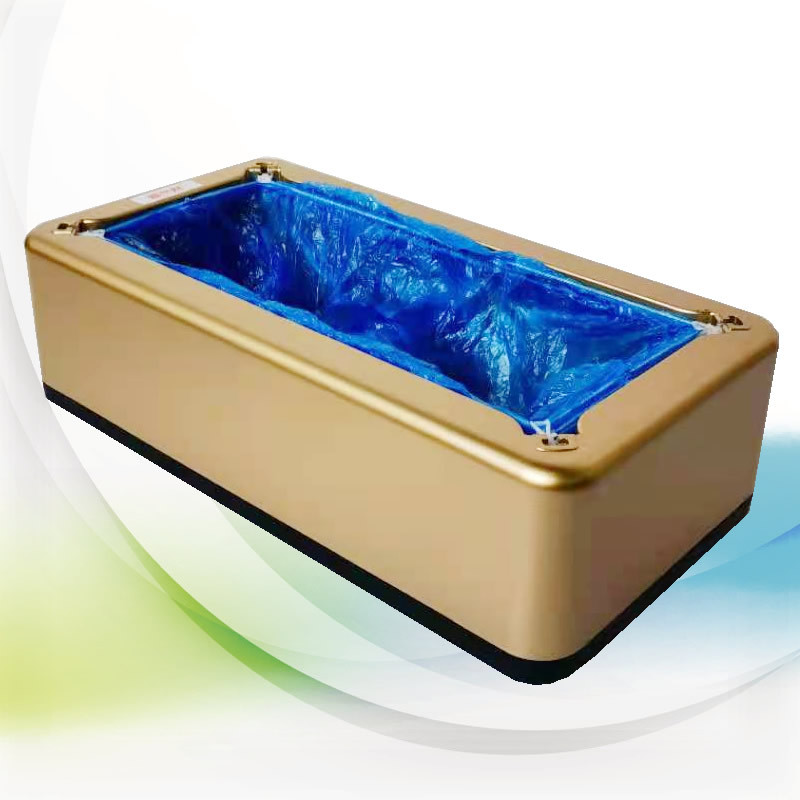 New Model of Automatic Shoe Cover Machine for Home Use, T-Clasp Foot Cover Machine, Shoe Film Machine, Fully Automatic Waterproof