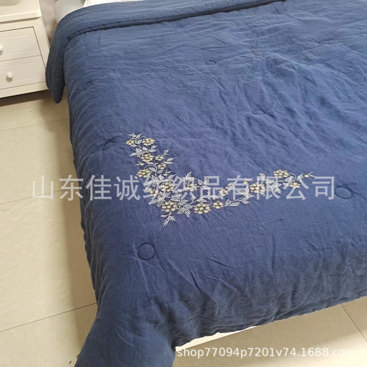 Hanma соевый вышитый стеганый плед, легкий, роскошный, весенне-осенний, оптовая продажа, вышитый плед