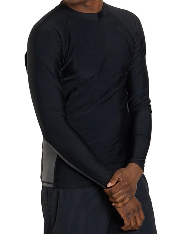 Small Batch Custom Men's Long-Sleeve Upf50+ Sports Sun Protection Clothing, Swimwear, Quick-Drying, Custom-Made Running Quick-Drying Breathable Clothing