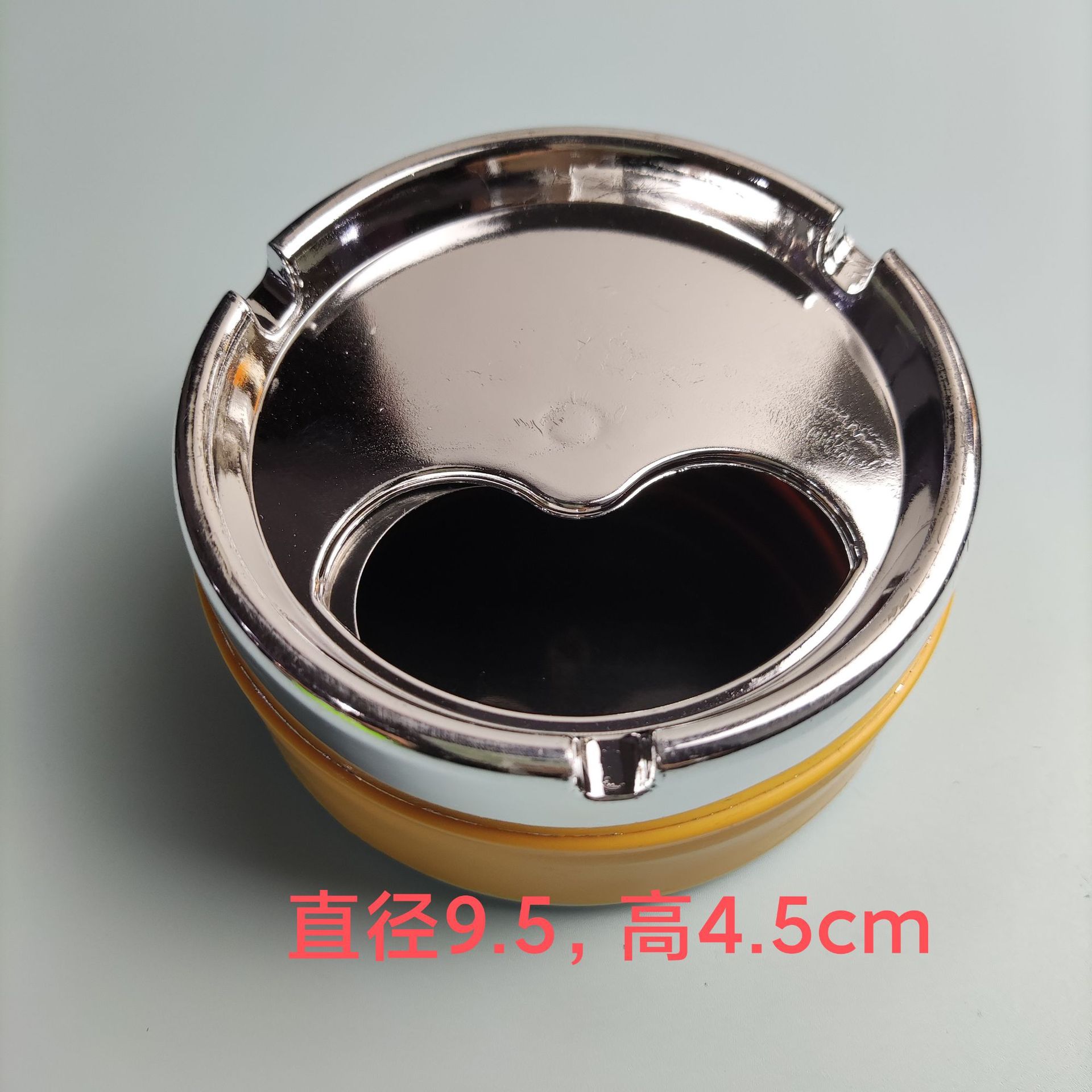 New Creative Ashtray with Lid Ashtray with Lid Living Room Household Car with Lid Small Indoor Drop-resistant