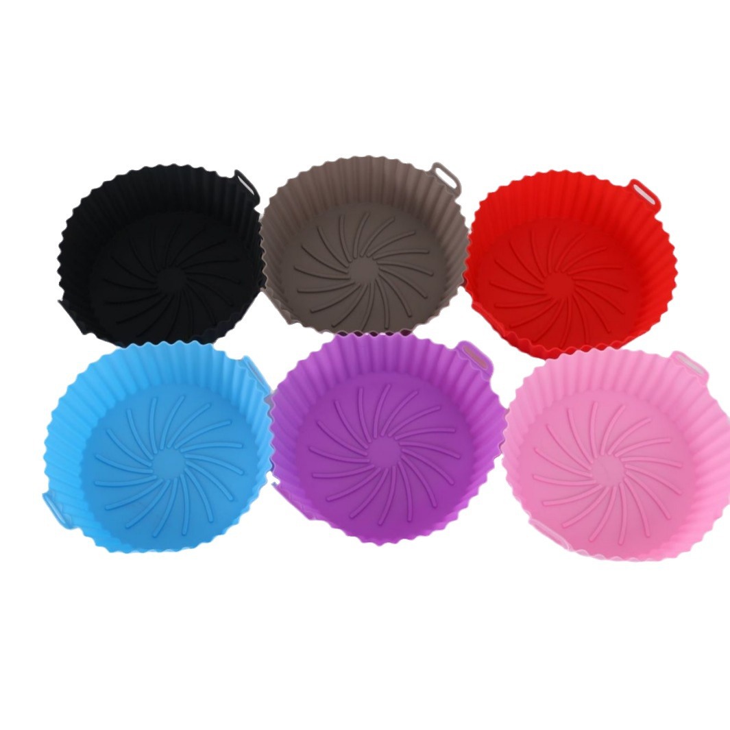 Air Fryer Silicone Baking Pan Oven Universal Baking Pan Food Grade Silicone BBQ Pan Cake Mold Baking Mold