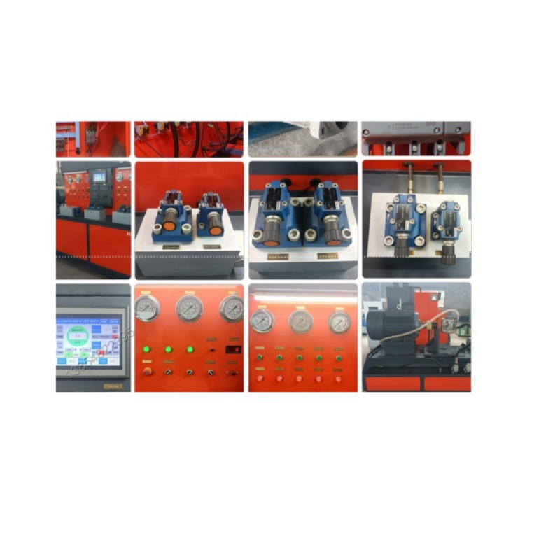 Hydraulic Engineering Machine Customized Multi-Way Distribution Valve 35Mpa Cylinder Multi-Link Yb Plunger Gear Pump Displacement Experimental Bench