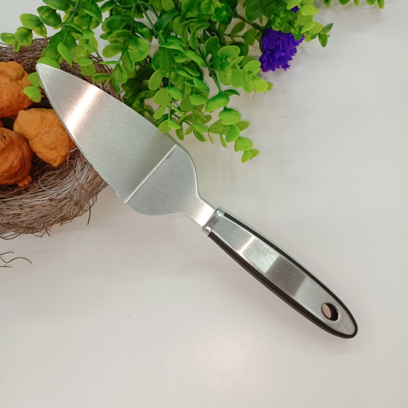 Лопата для торта из нержавеющей стали, треугольная лопата для сыра с зубчиками, нож для пиццы, кухонные принадлежности, оптовая продажа