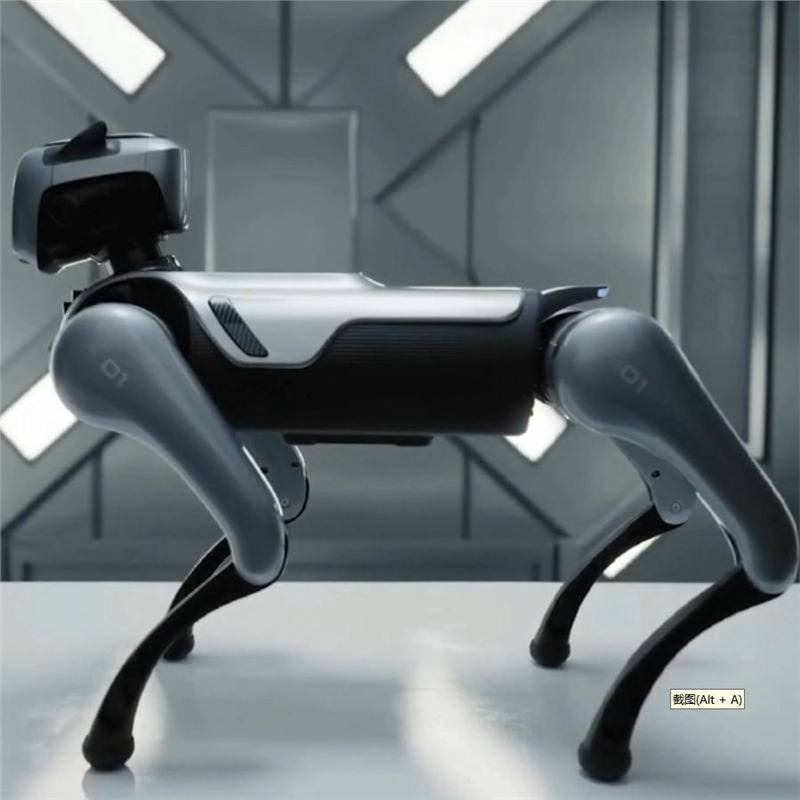 Artificial Intelligence Robot Dog Newborn Electronic Quadruped Robot Accompanying Ai Voice Education Companion Mechanical Dog