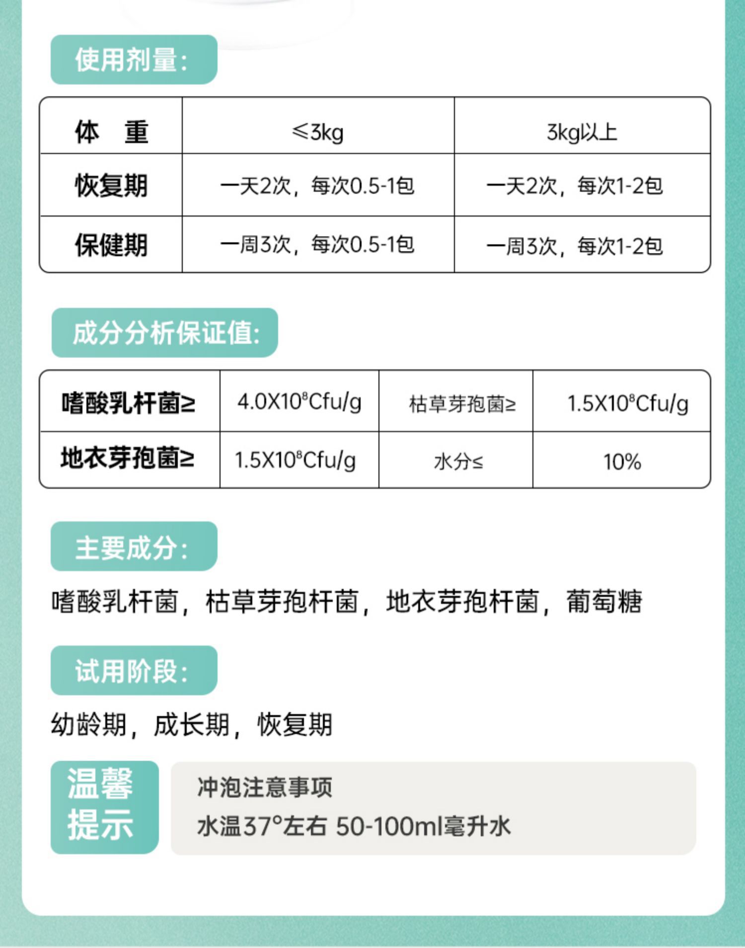 Greedy Pet Probiotics Dog Conditioning Stomach Stomach Kitten Vomiting Lazy Constipation Stomach Po Cheng Dog Mummy Love