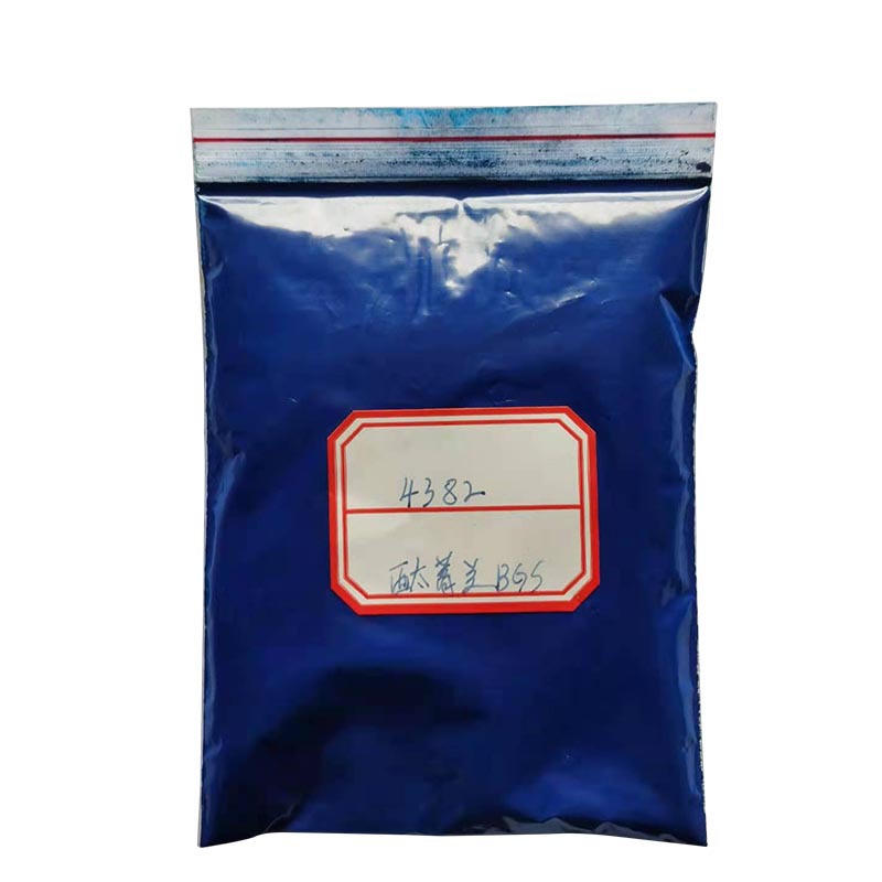 In stock 4352 phthalocyanine blue B titanium blue BGS blue powder oily pigment plastic paint coating for rubber and plastic