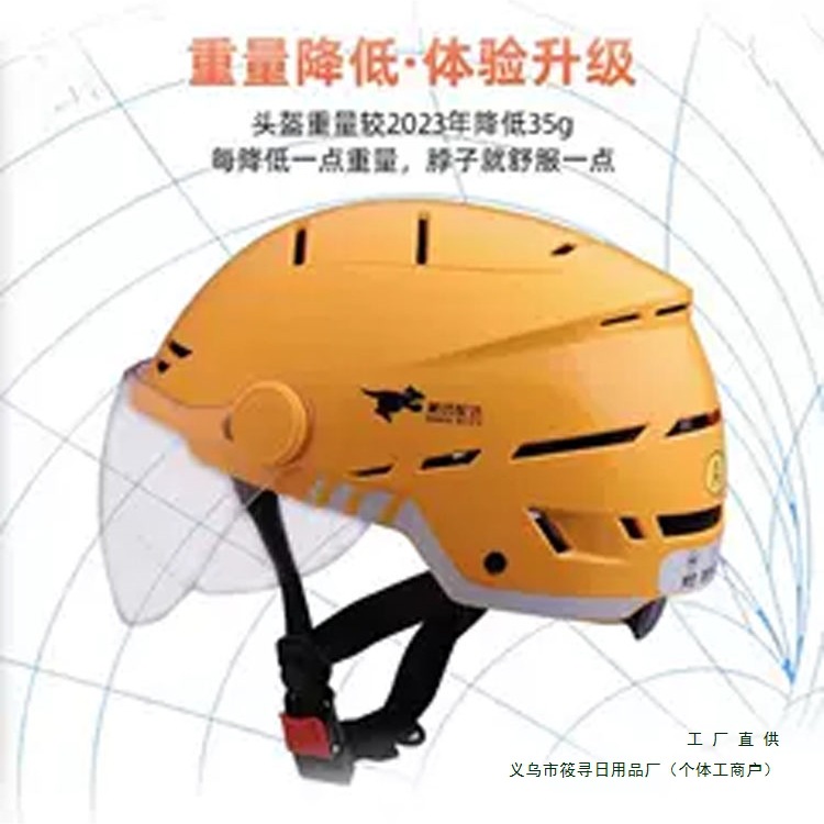 夏季美团外卖头盔骑手头盔美骑手团透气头盔装备防晒衣服帽子