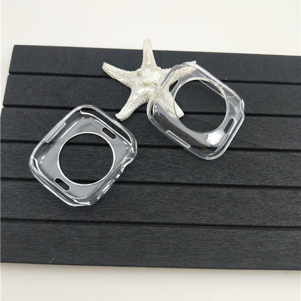 For iWatch 45678 generation TPU half watch case apple watch 8 apple case