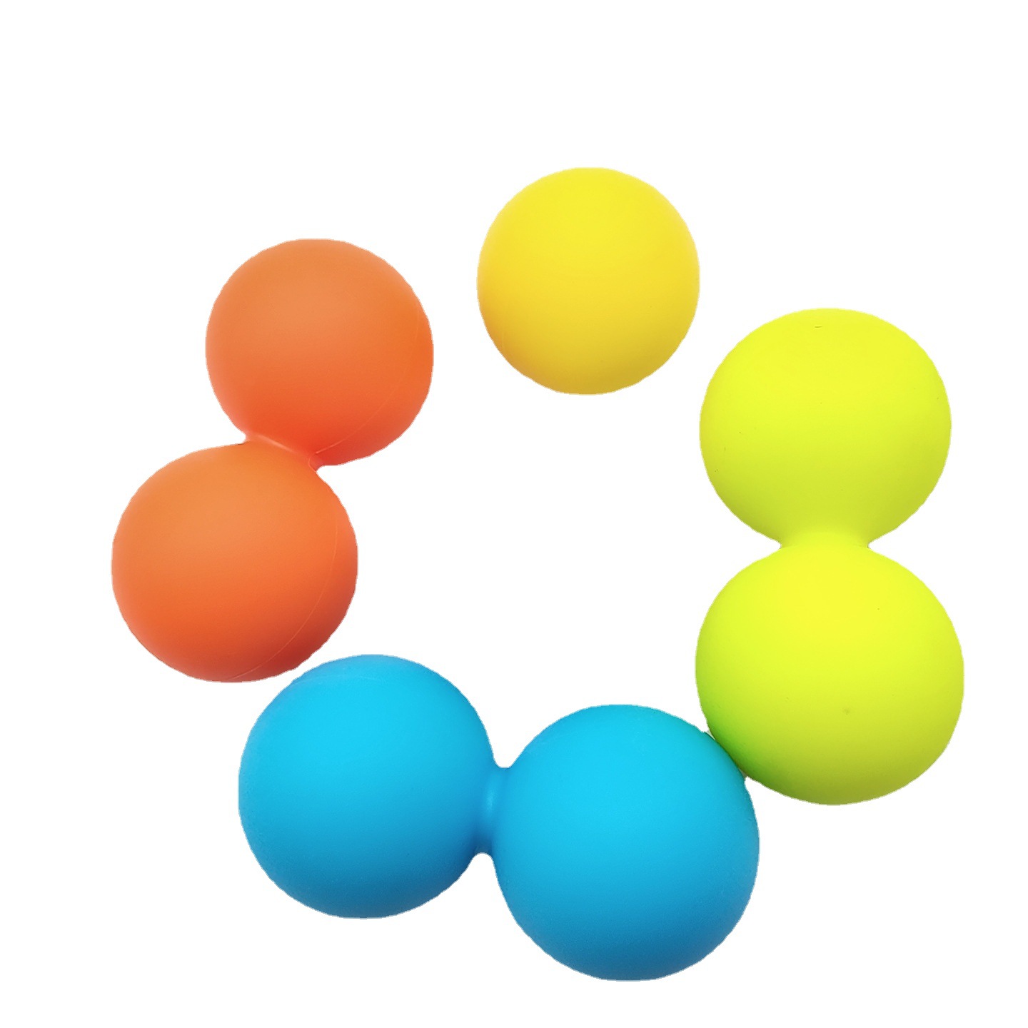 Mini Peanut Ball Back Shoulder Neck Waist Leg Rehabilitation Training Small Ball Hockey Yoga Massageball Soft