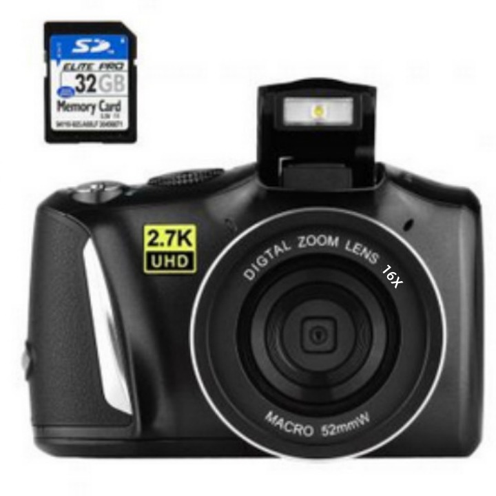 Cross-border English product digital camera, 4K 48MP full HD point and shoot camera with 3 inch R6S