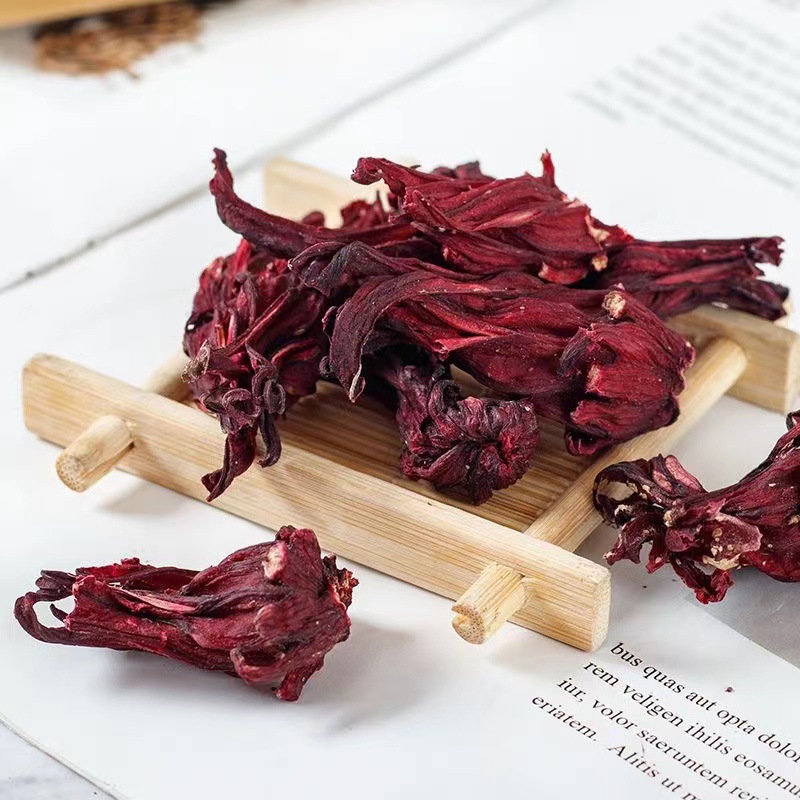 Selected Yunnan Roselle Tea 500g New Premium Roselle Whole Fresh Dried Flower Edible Herbal Tea Free Shipping