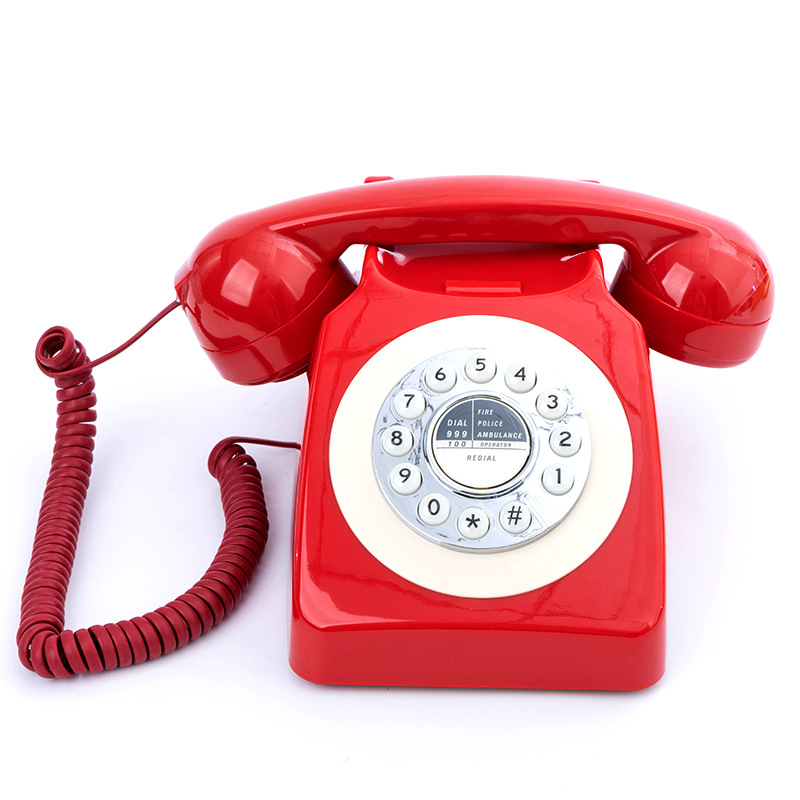 Factory Direct Sales of Vintage Retro 32g Recording Phone, Antique Wedding Party Message Book Phone, Wireless for Home Use