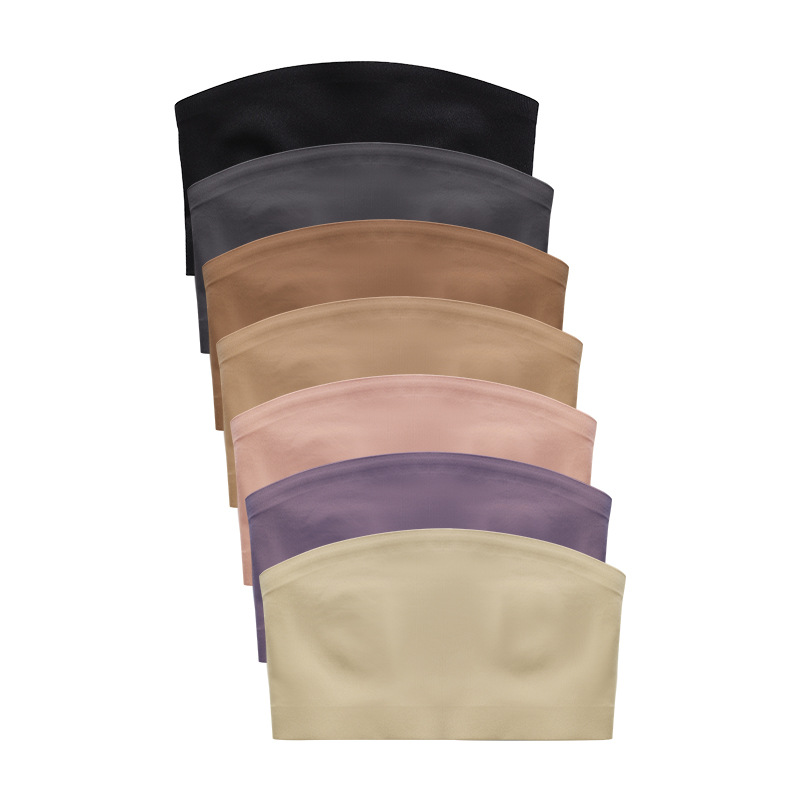 Customized Cross-border European and American Underwear Women's Non-marking Rings Printed Gather Sports Yoga plus size Sexy Bra Women