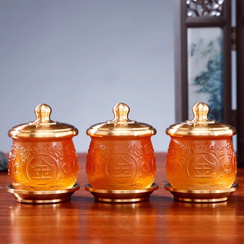 Factory Direct Supply Small Water Supply Cup Buddha Hall Buddha Front Guanyin Water Supply Cup God of Wealth Home Lotus Worship God of God Fairy Home Supply Cup