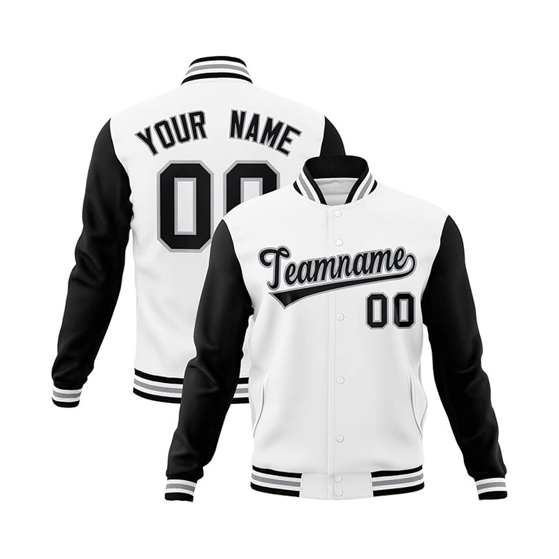 Baseball Uniform Custom American Style Coat Men's Loose Casual Jacket Top Letter Embroidery Printed Jacket Training Clothes