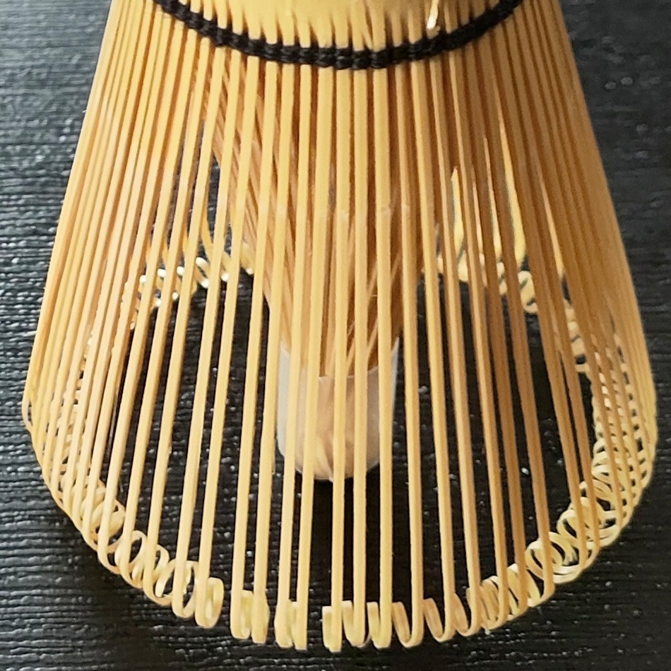Japanese-Style Hundred-Layer Bamboo Whisk Tea Whisk Tea Ceremony Accessories Handmade Split Bamboo Whisk for Making Matcha Tea Tea Set Frother
