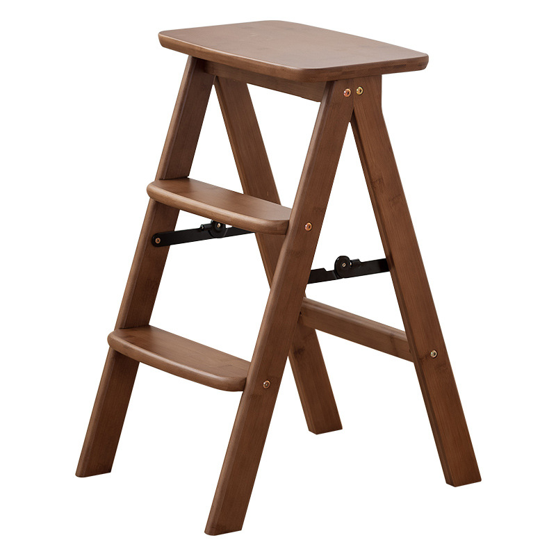Household Folding Ladder Stool Multi-function Storage Rack Shoe Stool