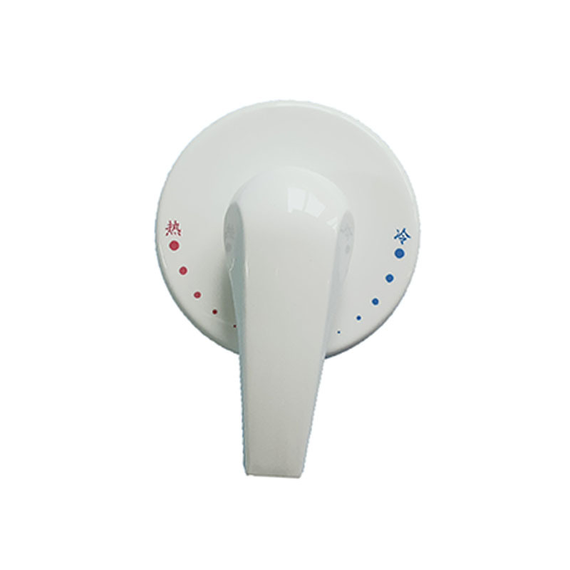 Open-mounted double-control water mixing switch plumbing hardware cooling and heating electric valve electric water heater plastic wall-mounted water mixing valve