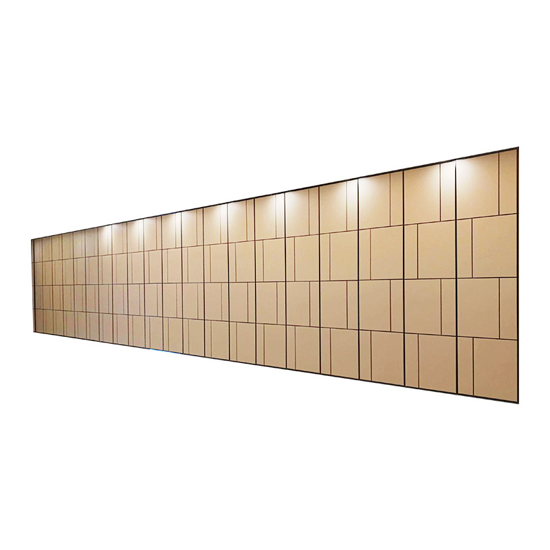 Hotel Movable Partition Wall Banquet Hall Hotel Private Room Mobile Push-Pull Foldableing Sliding Door Hanging Rail Partition Board Wall