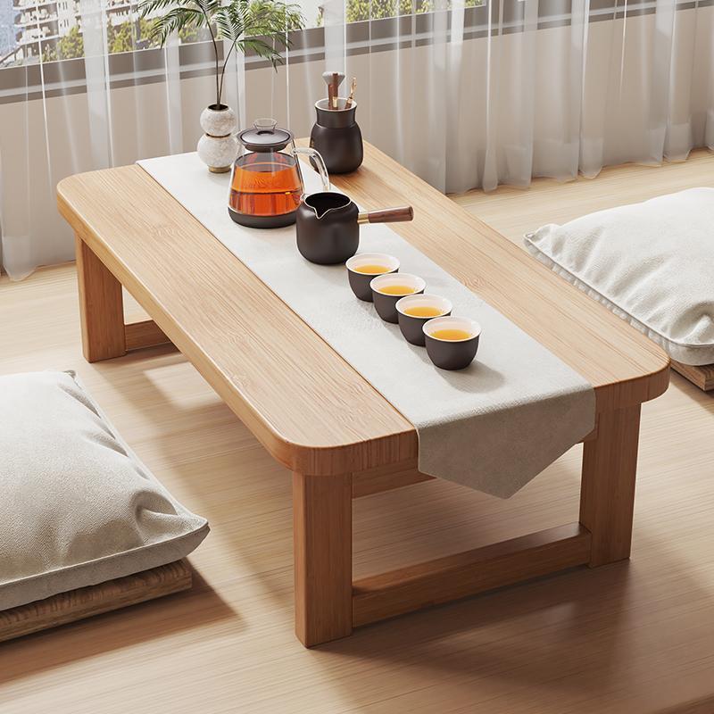 Foldable Kang Table Small Coffee Table Home Tatami Bay Window Table Dormitory Computer Desk Low Table