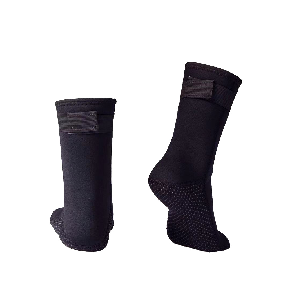 3/5mm Swimming and Diving Socks for Men, Thickeneded Diving Shoes, Women's Beach Socks, Warm, Non-Slip, Anti-Puncture, Foot Protection, Quick-Drying and Breathable