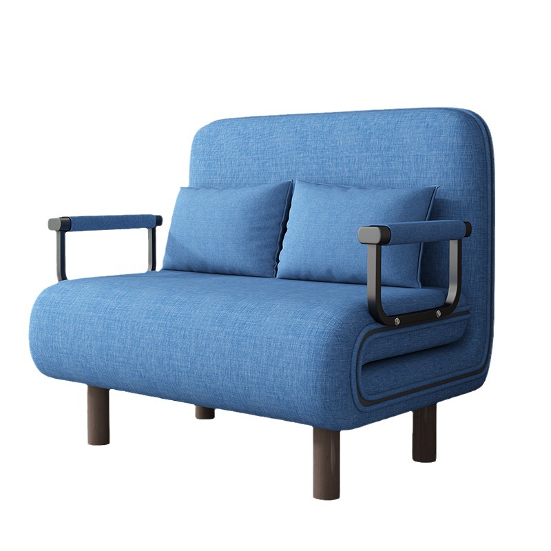 Lazy Sofa Bed Office Lunch Break Folding Bed Reclining and Sitting Sofa Bed Fashionable Simple Folding Sofa