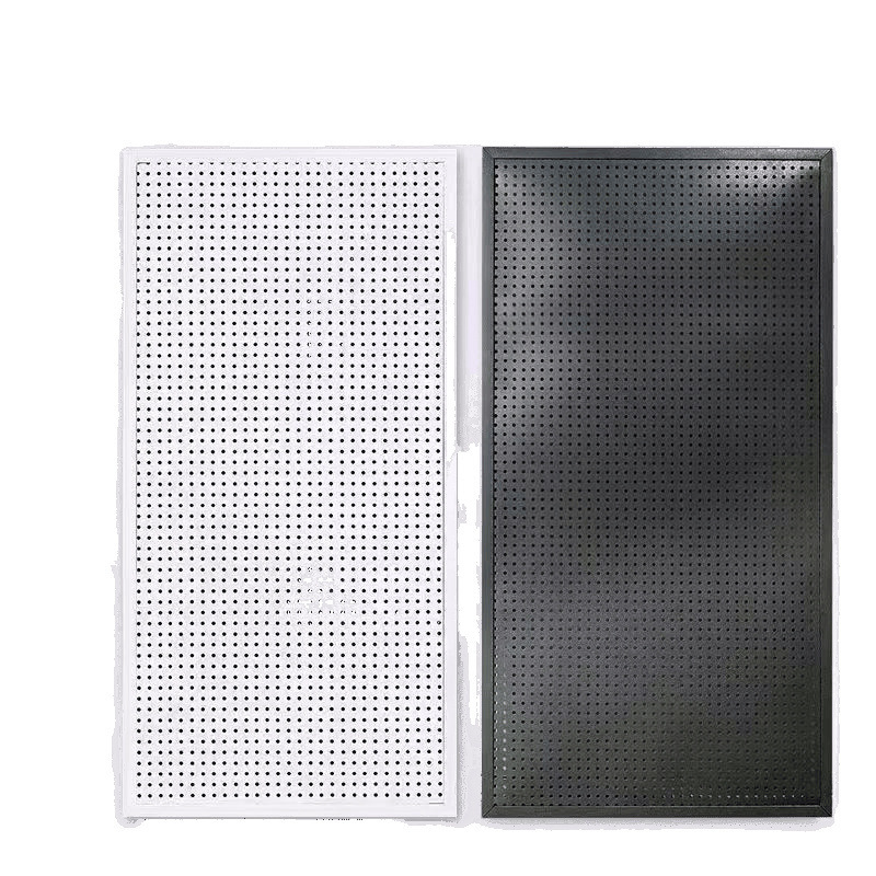 Perforated Board Household Perforated Board Shelf Metal Wall Storage Rack Display Rack Porous Jewelry Rack Without Drilling