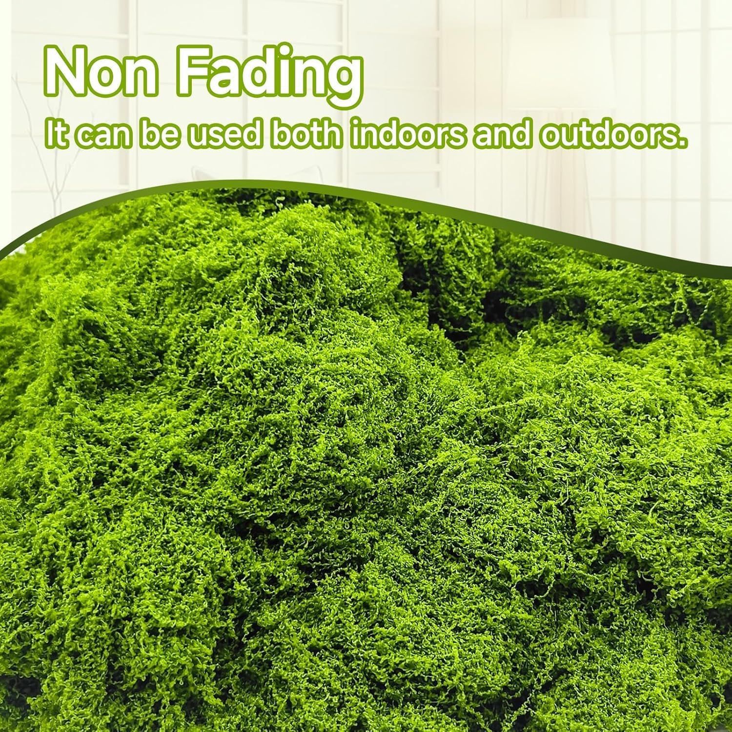 Artificial Moss indoor soft decoration micro landscape suit combination window aisle fake moss green plant landscape decoration