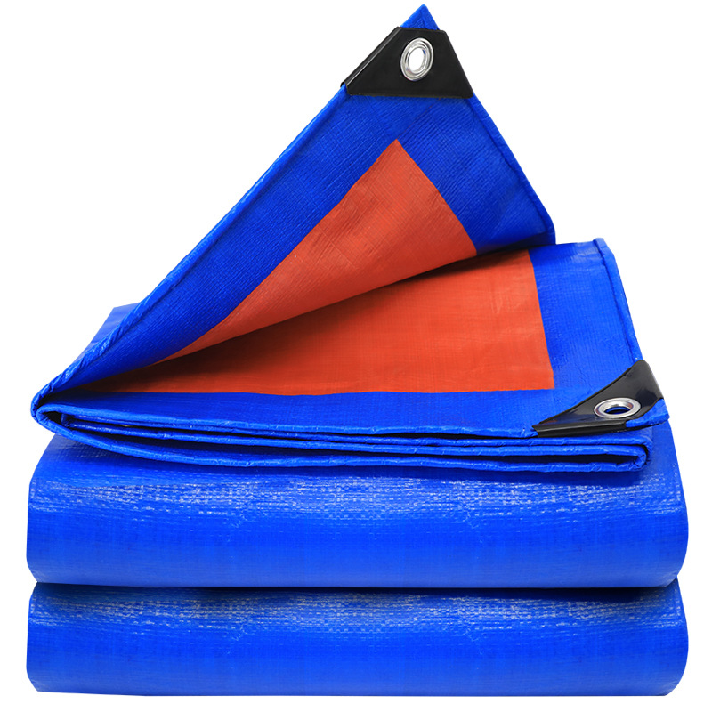 Cross-border tarpaulin rainproof and sunscreen tarpaulin marine tarpaulin thickened sunshade cloth wear-resistant goods yard cover agricultural tarpaulin