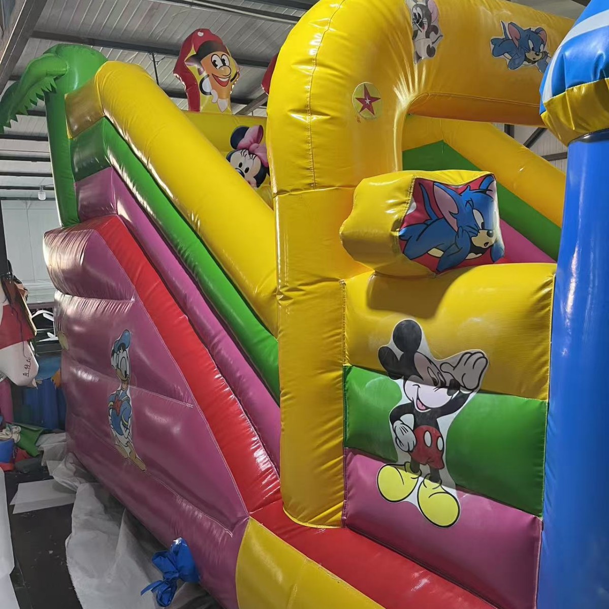 3*4-12 Flat Popular Check-In Same Style Inflatable Park Equipment Source Manufacturer