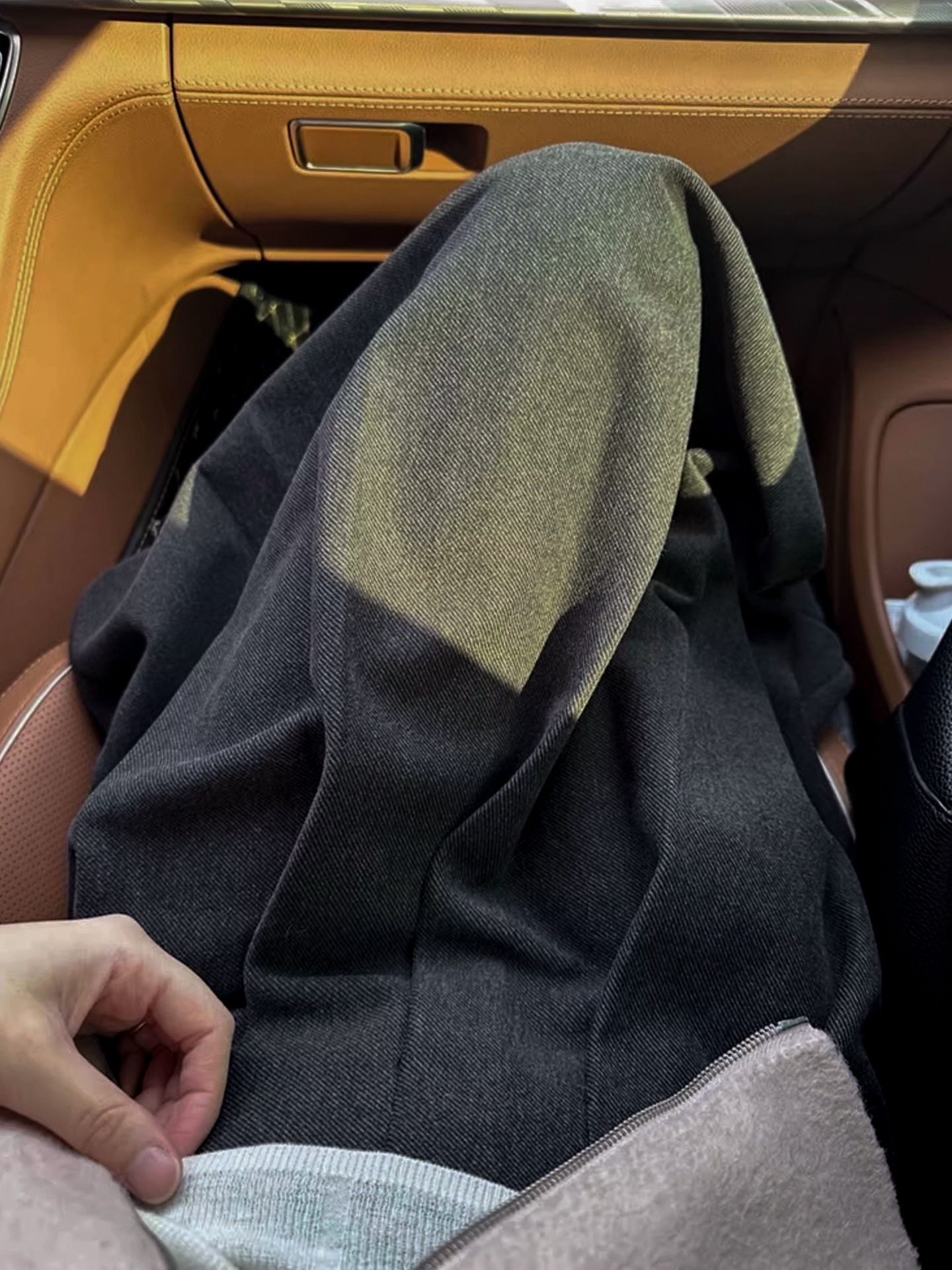 Pregnant Women's Spring Autumn and Winter Belly-supporting Skirt Loose plus size Slimming High Waist Hip Covering A- line Wool Pleated Skirt Mid-length