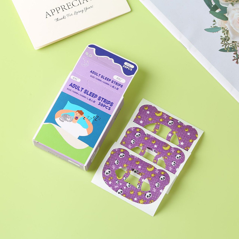 O-shaped lip patch anti-opening mouth sleep closed mouth patch children sleep closed mouth patch mouth breathing correction breathing patch