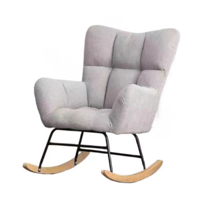 Lazy Sofa Balcony Leisure Recliner Rocking Chair Nordic Small Apartment Single Sofa Bedroom Lazy Backrest Chair Internet Celebrity