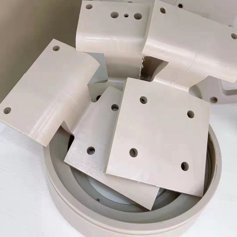 Customized Plastic Parts Peek Plate and Rod Cutting Cnc Engraving Processing Peek Plastic Auto Parts Machining