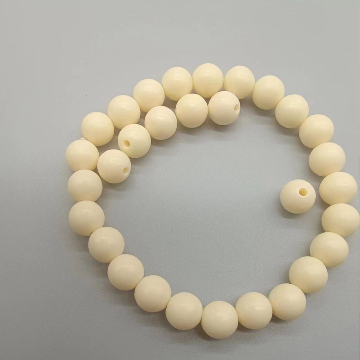 Ivory Fruit with Beads Ivory Fruit Round Beads DIY Bodhi Fruit Bracelet Super Cute Accessories Handheld