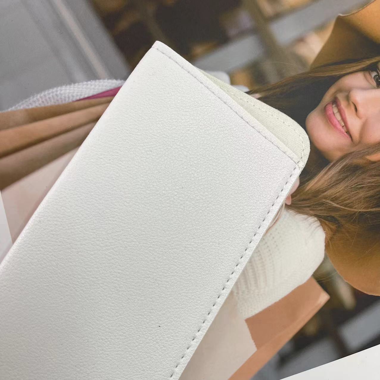 New Glasses Storage Bag, Simple and Portable Dust-Proof Glasses Bag, Pure Color Pu Leather Side Opening Glasses Case in Stock