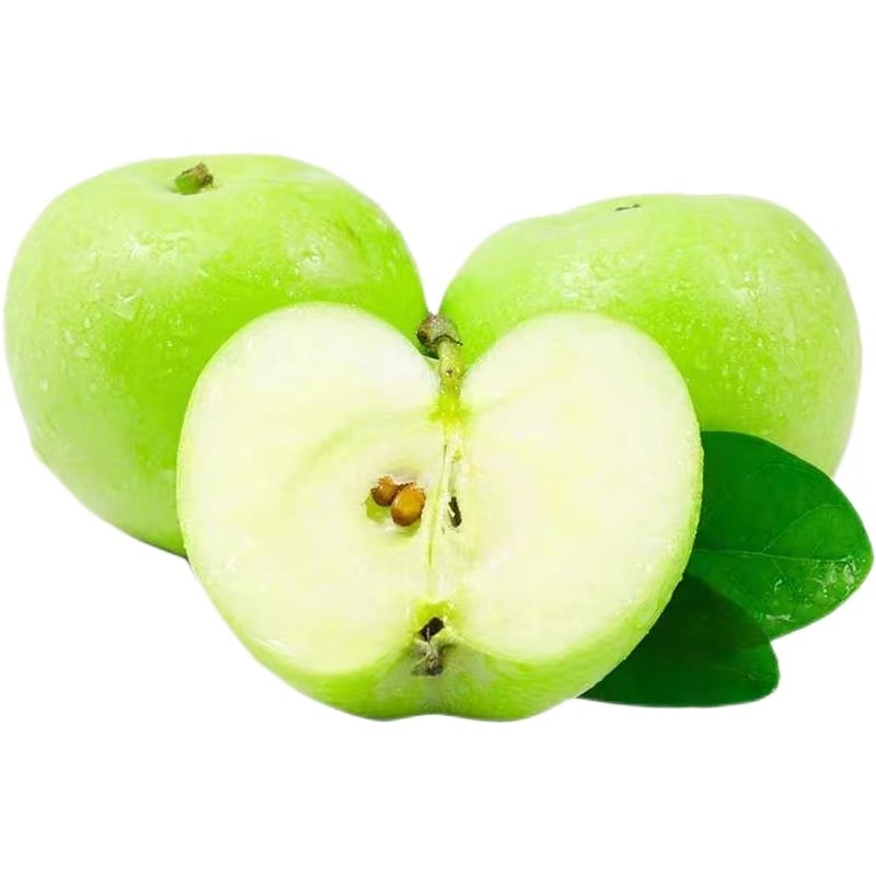 Authentic Green Apples, Sweet and Sour, Seasonal Fresh Fruits for Pregnant Women, Shaanxi Whole Box 1.0-4.5kg Wholesale Non-Wanglin Apples