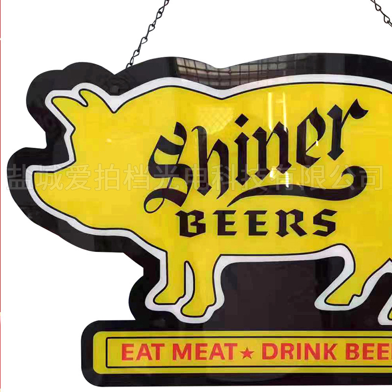 Led neon light luminous word creative advertising signboard production modeling word net red bar flexible soft light with door head