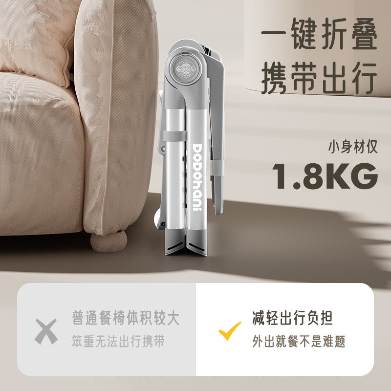 Cross-border Baby Chair Baby Dining Chair Baby Children's Household Dining Table Foldable Chair Children's Stool