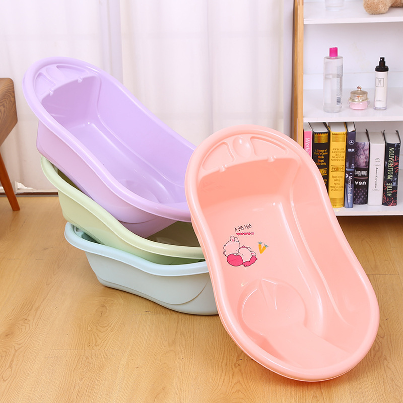 Ванна для купания младенцев для мамы и малыша, утолщенная, сидячая и лежачая, мультяшная, для новорожденных