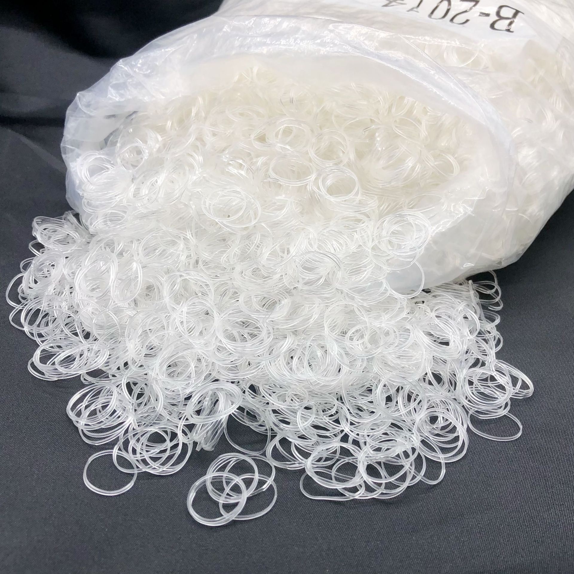 Transparent Rubber Band Tpu High Elastic Rubber Ring Environmentally Friendly Anti-Aging Resistant High Disposable Industry Rubber Ring in Stock
