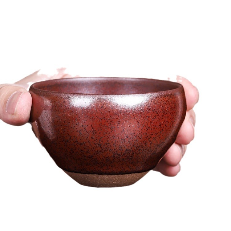 Jianyang Shuiji Jianzhan Oil Drops Partridge Spots Rabbit Millet Wood Burning Iron Rust Spot Raw Iron Fetal Master Cup Tea Cup Tea Cup