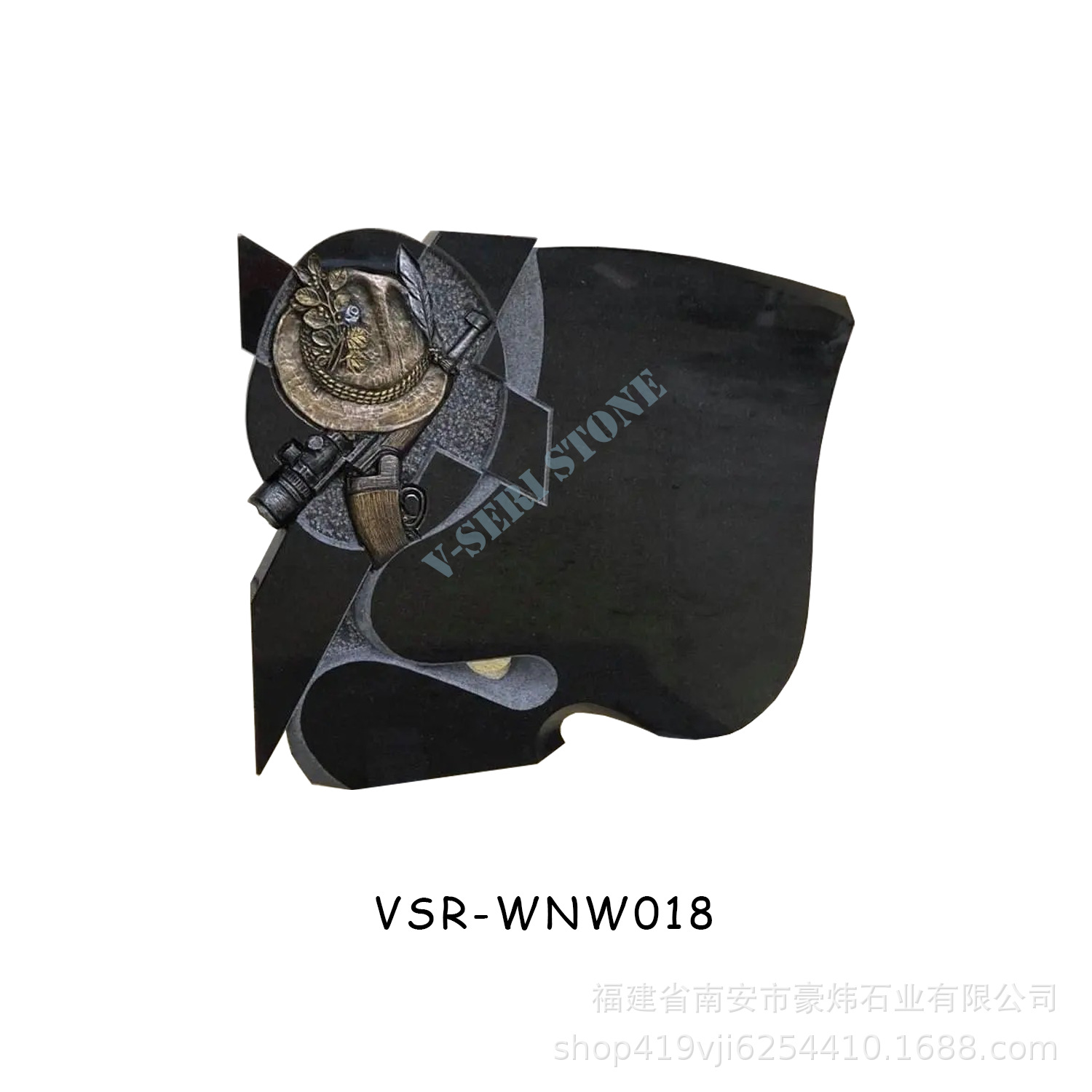 Новое дизайнерское черное гранитное надгробие, поддержка персонализированной кастомизации