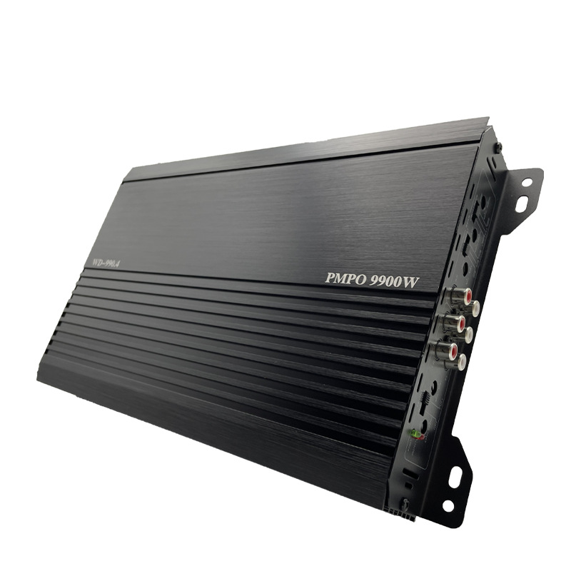 Factory Direct Sales 4-Channel Four-Channel High-Power Car 12V Car Audio Modified Four-Channel Car Amplifier 9900W