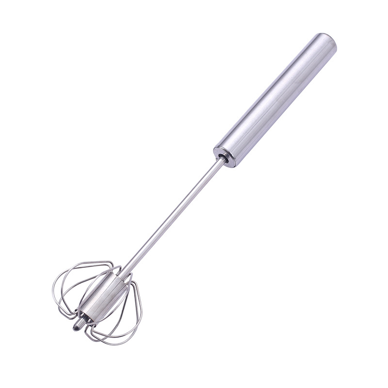 Factory direct stainless steel egg beater manual stir stick cream stir hand baking manual semi-automatic